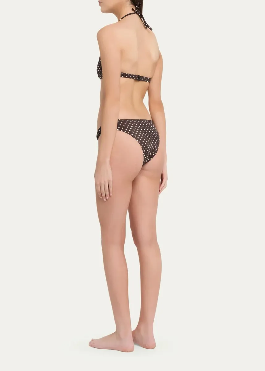 Matteau Polka Dot Bandeau Ring Bikini Top | Thumbnail 3 Matteau Polka Dot Bandeau Ring Bikini Top | Thumbnail 3