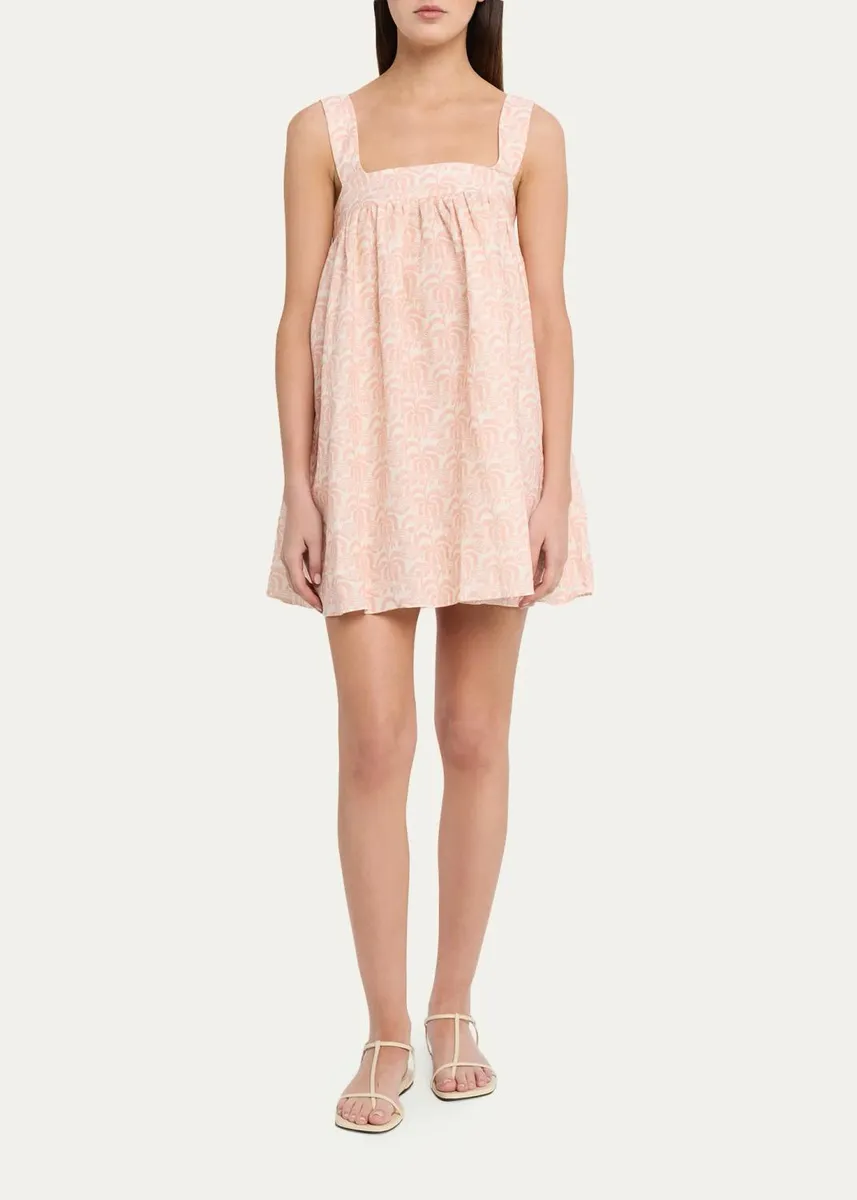 Matteau Babydoll Linen Mini Dress | Thumbnail 2 Matteau Babydoll Linen Mini Dress | Thumbnail 2