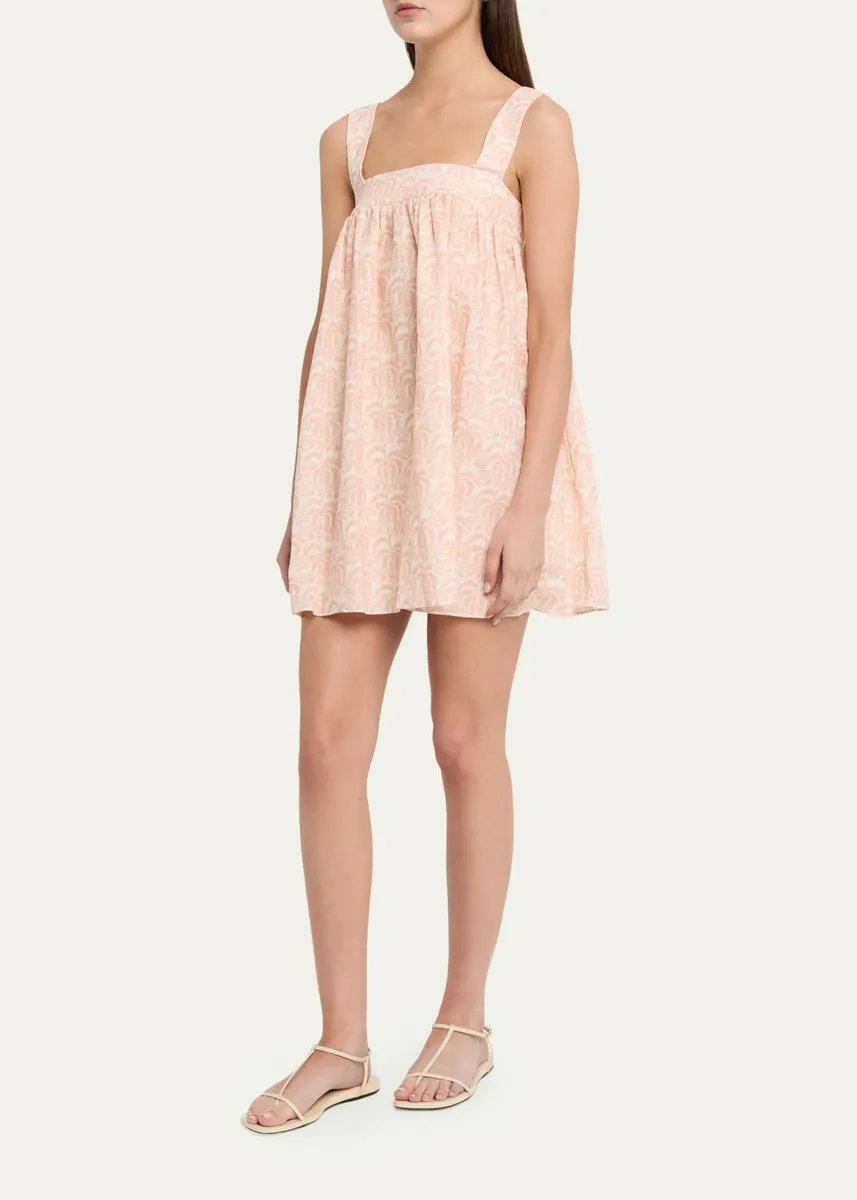 Matteau Babydoll Linen Mini Dress | Thumbnail 4 Matteau Babydoll Linen Mini Dress | Thumbnail 4