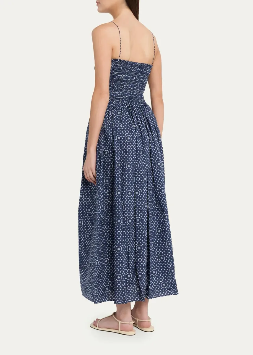 Matteau Shirred Bodice Midi Dress | Thumbnail 3 Matteau Shirred Bodice Midi Dress | Thumbnail 3