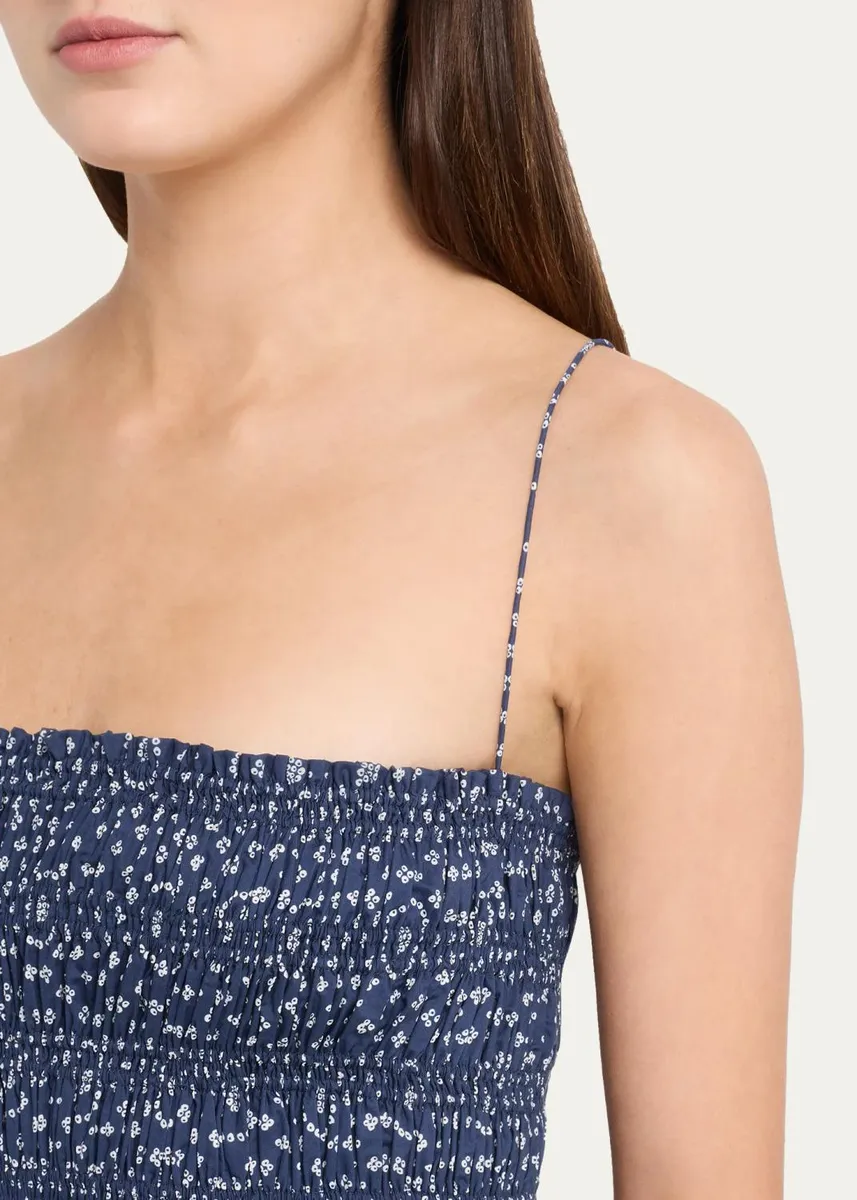 Matteau Shirred Bodice Midi Dress | Thumbnail 5 Matteau Shirred Bodice Midi Dress | Thumbnail 5