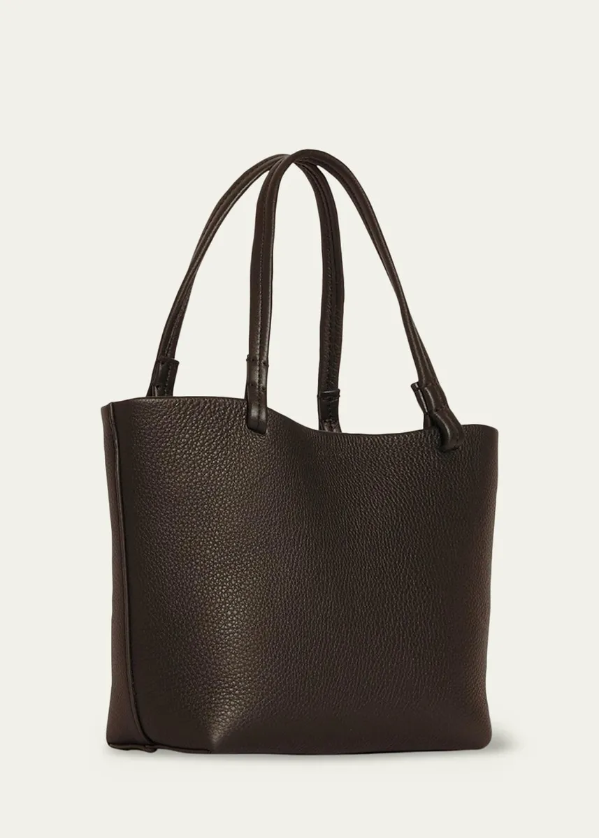 The Row Park Tote Small in Lux Grained Calfskin | Thumbnail 3