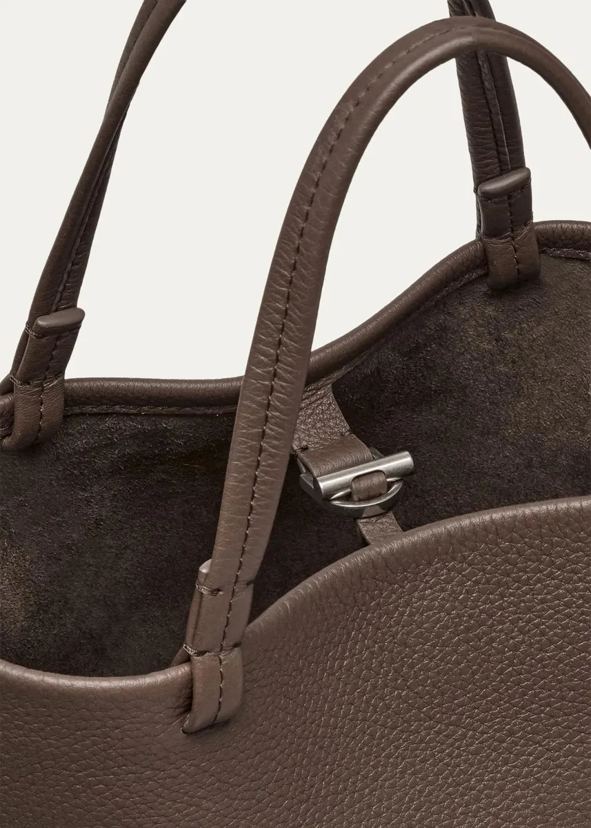 The Row Park Tote Small in Lux Grained Calfskin | Thumbnail 4