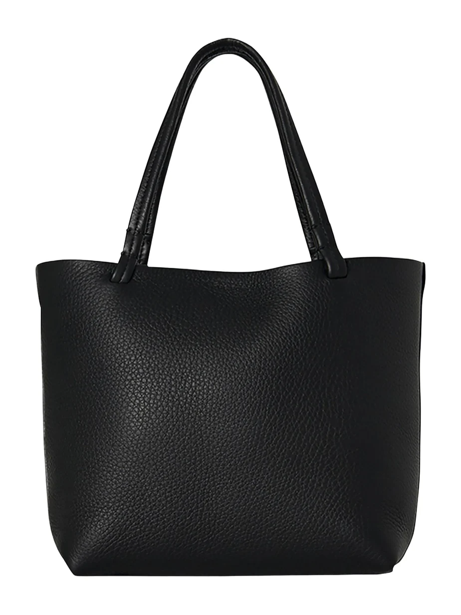 The Row Park Tote Small in Lux Grained Calfskin
