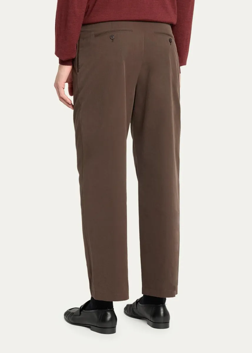 The Row Men's Nesper Pleated Pants | Thumbnail 3 The Row Men's Nesper Pleated Pants | Thumbnail 3