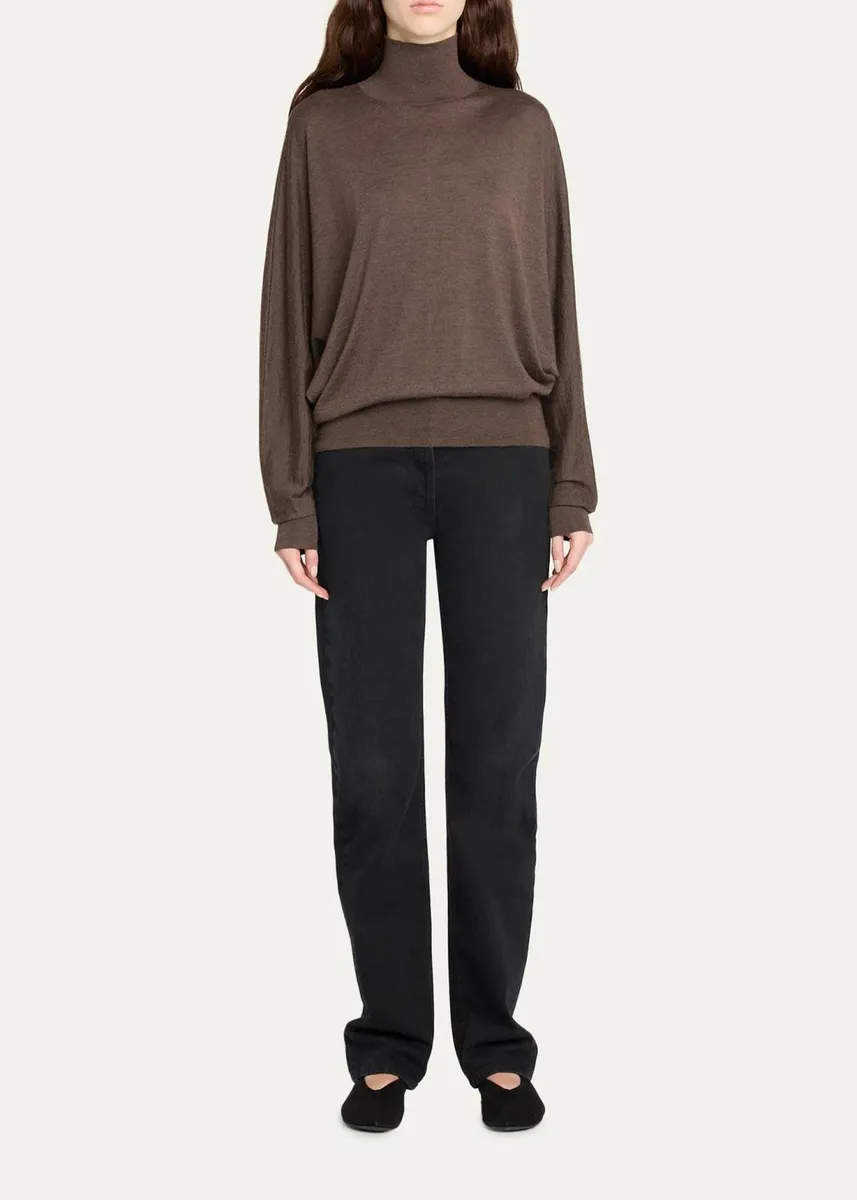The Row Leith Turtleneck Knit Top | Thumbnail 2 The Row Leith Turtleneck Knit Top | Thumbnail 2