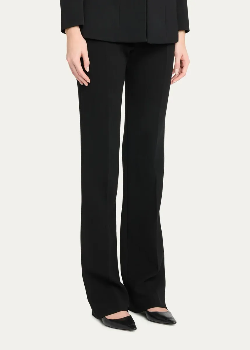 The Row Itolo Low-Rise Bootcut-Leg Tailored Pants | Thumbnail 4