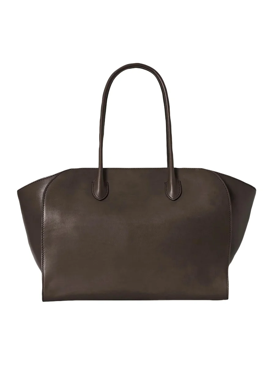 Marlo 14 Tote Bag in Saddle Leather Marlo 14 Tote Bag in Saddle Leather