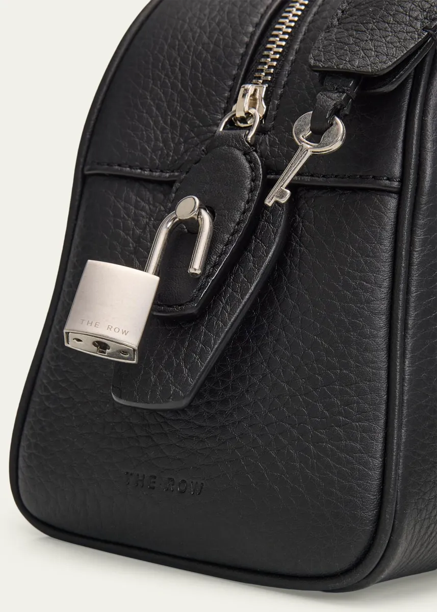 The Row India Small East-West Leather Bowling Shoulder Bag | Thumbnail 5