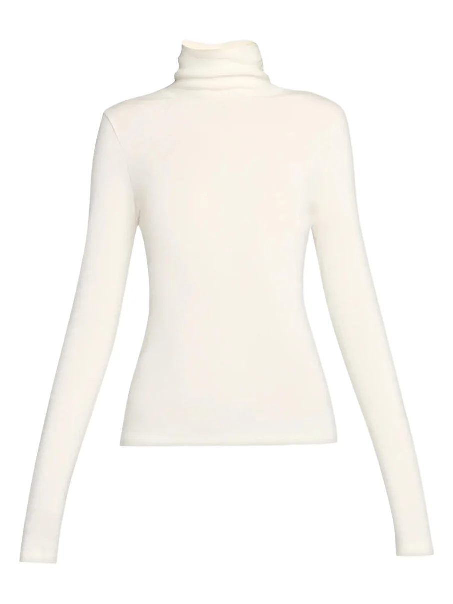 Camron Cotton Rib Turtleneck Top Camron Cotton Rib Turtleneck Top