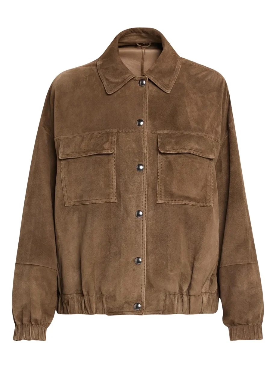 Couture Suede Collared Jacket Couture Suede Collared Jacket