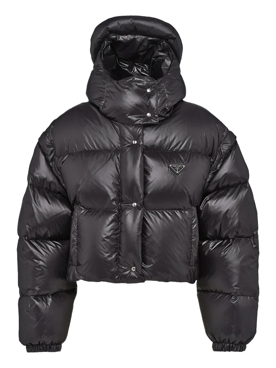 Re-Nylon Transformable Hooded Down Jacket Re-Nylon Transformable Hooded Down Jacket
