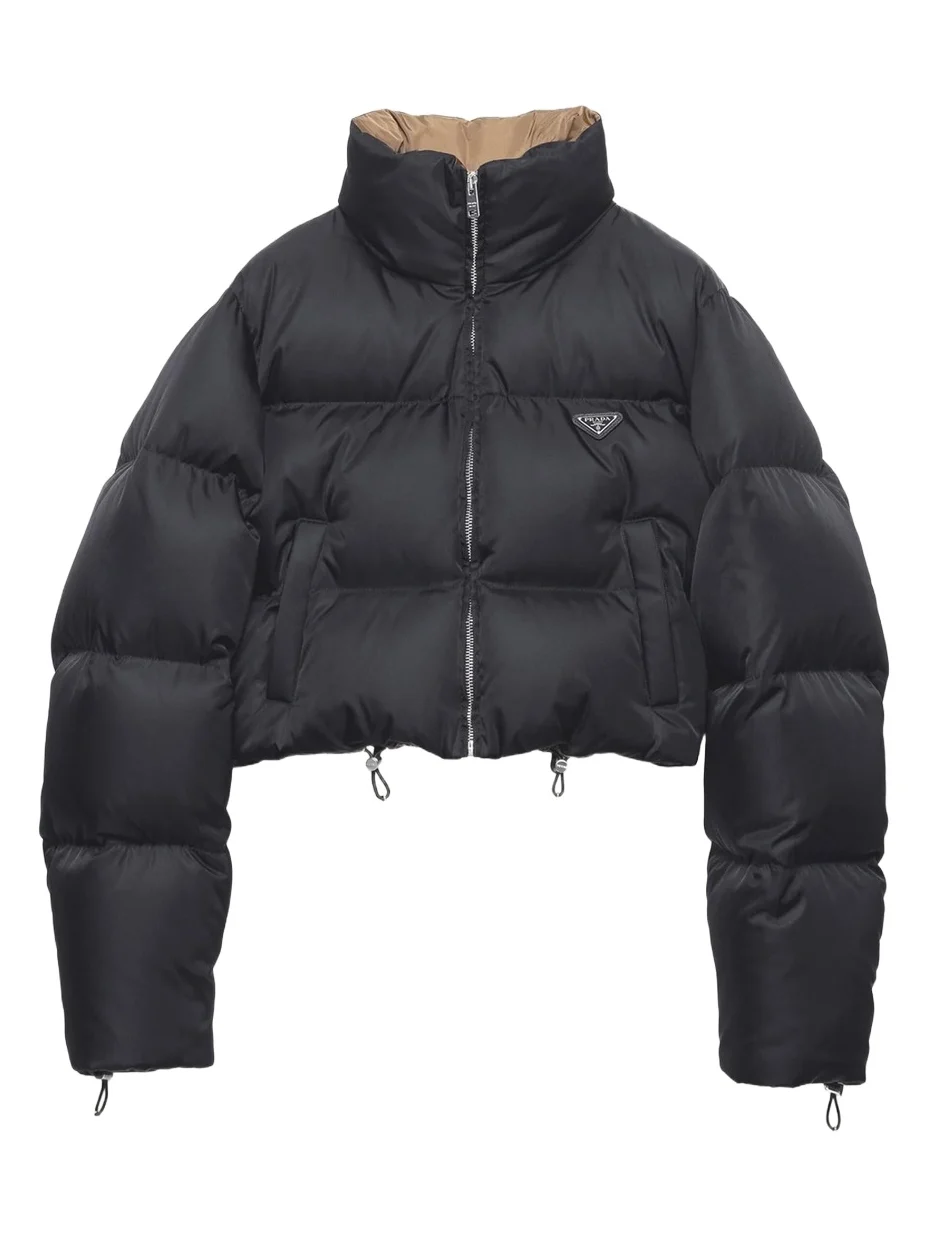 Cropped Re-Nylon Down Jacket Cropped Re-Nylon Down Jacket