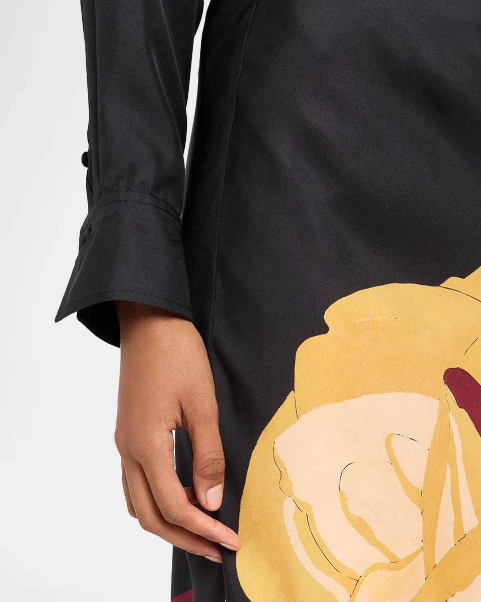 Ulla Johnson x Cassi Namoda Pera Floral Silk Skirt | Thumbnail 5 Ulla Johnson x Cassi Namoda Pera Floral Silk Skirt | Thumbnail 5