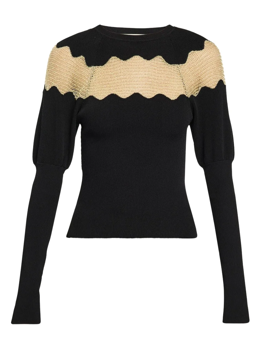 Ulla Johnson Mathilde Scallop Knit Sweater
