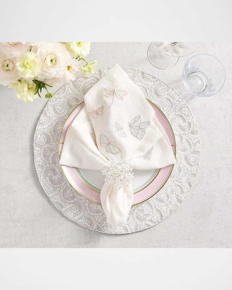 Kim Seybert Lune Beaded Placemat | Thumbnail 4 Kim Seybert Lune Beaded Placemat | Thumbnail 4