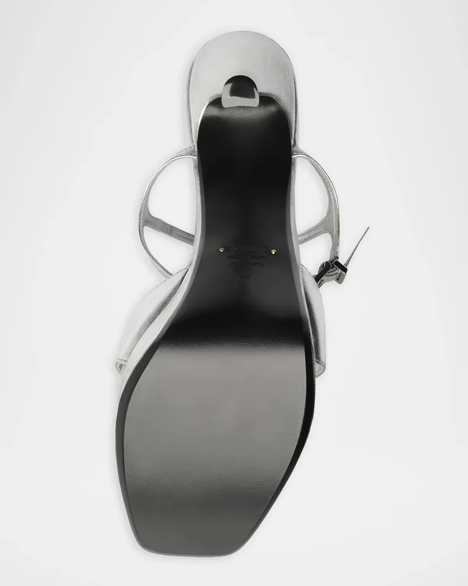 Schutz Maxine Metallic Leather Platform Sandals | Thumbnail 6 Schutz Maxine Metallic Leather Platform Sandals | Thumbnail 6