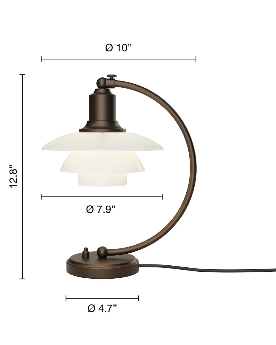 Louis Poulsen PH 2/2 Luna 13" Table Lamp | Thumbnail 3 Louis Poulsen PH 2/2 Luna 13" Table Lamp | Thumbnail 3