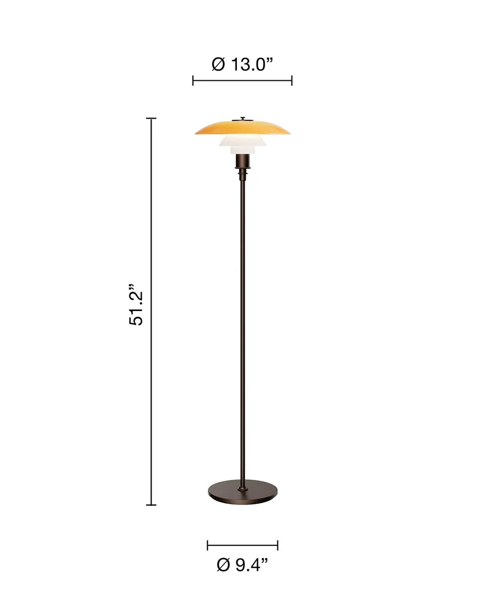 Louis Poulsen PH 3 1/2-2 1/2 Floor Lamp, Centenary Edition | Thumbnail 2 Louis Poulsen PH 3 1/2-2 1/2 Floor Lamp, Centenary Edition | Thumbnail 2
