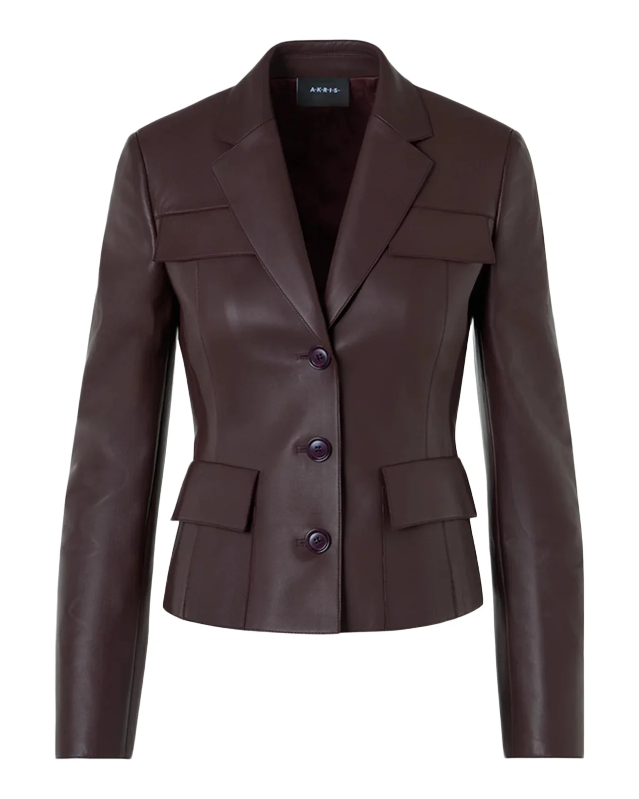Norse Leather Notch-Lapel Jacket