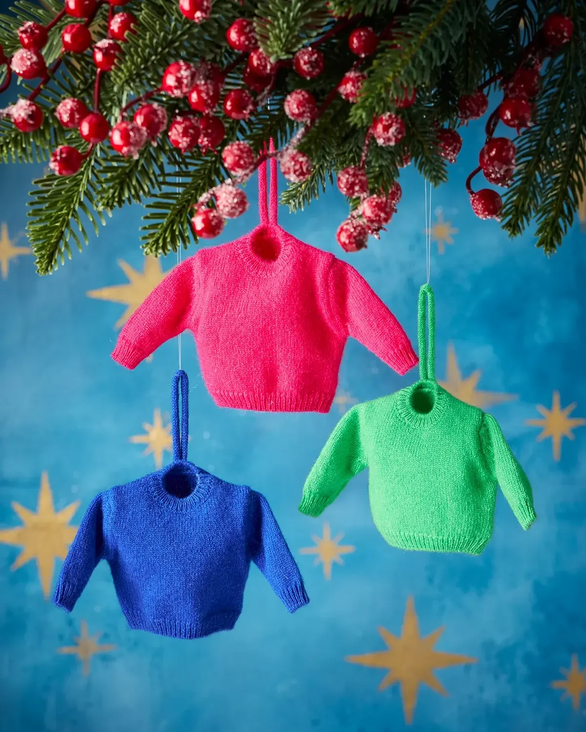 Mini Sweater Cashmere Ornament Mini Sweater Cashmere Ornament