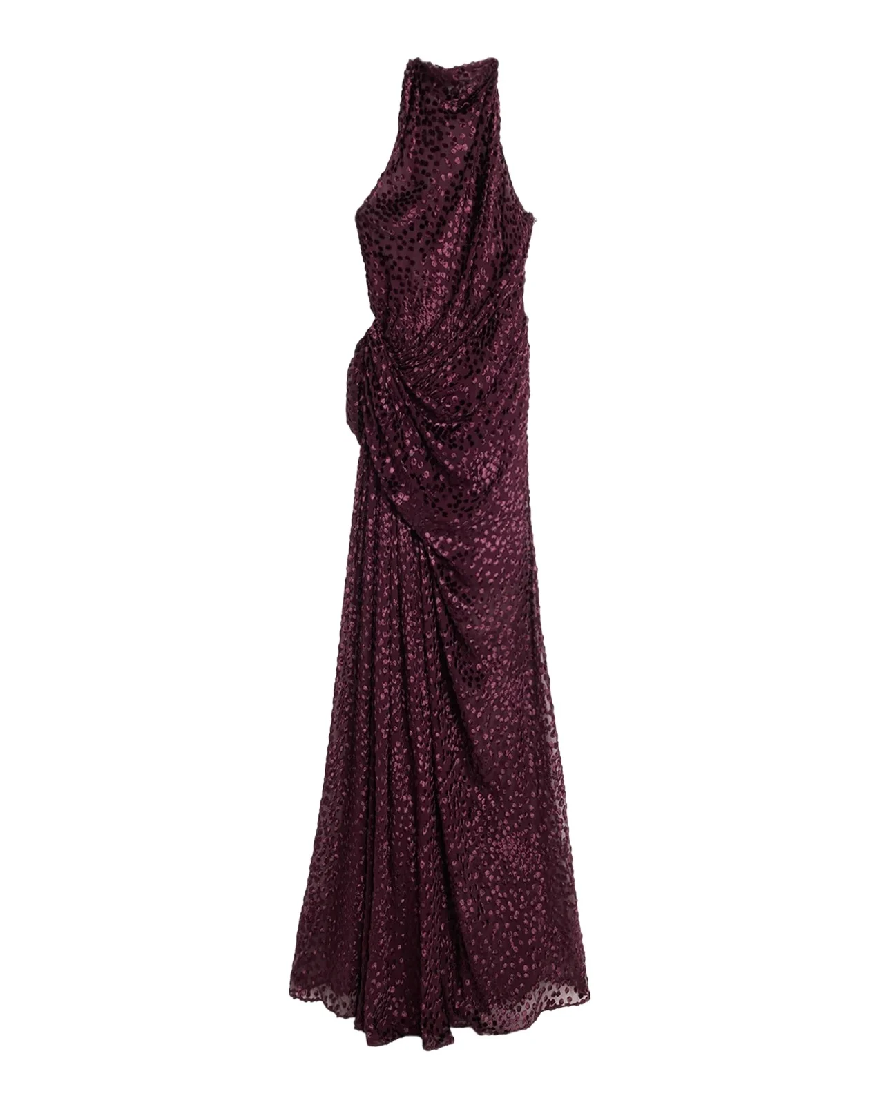 A.L.C. Paloma Burnout Silk-Blend Velvet Gown
