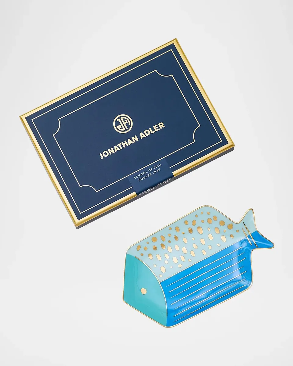 Jonathan Adler School of Fish Square Tray | Thumbnail 2 Jonathan Adler School of Fish Square Tray | Thumbnail 2
