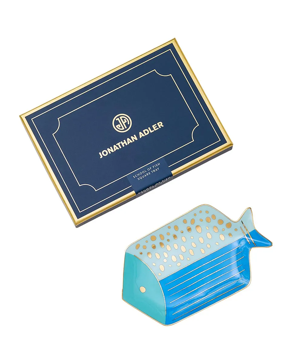 Jonathan Adler School of Fish Square Tray | Thumbnail 4 Jonathan Adler School of Fish Square Tray | Thumbnail 4