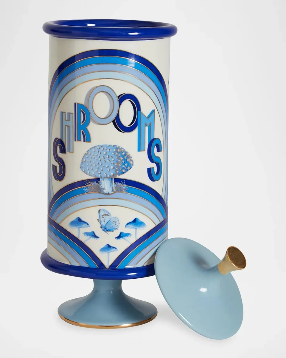 Jonathan Adler Druggist Shrooms Canister | Thumbnail 2