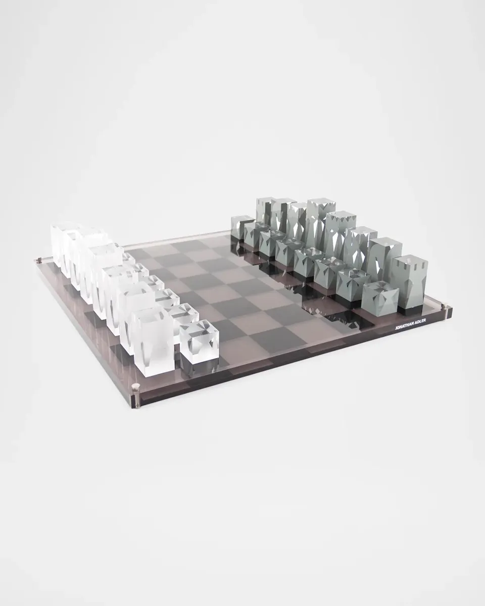Jonathan Adler Acrylic Chess Set | Thumbnail 2 Jonathan Adler Acrylic Chess Set | Thumbnail 2