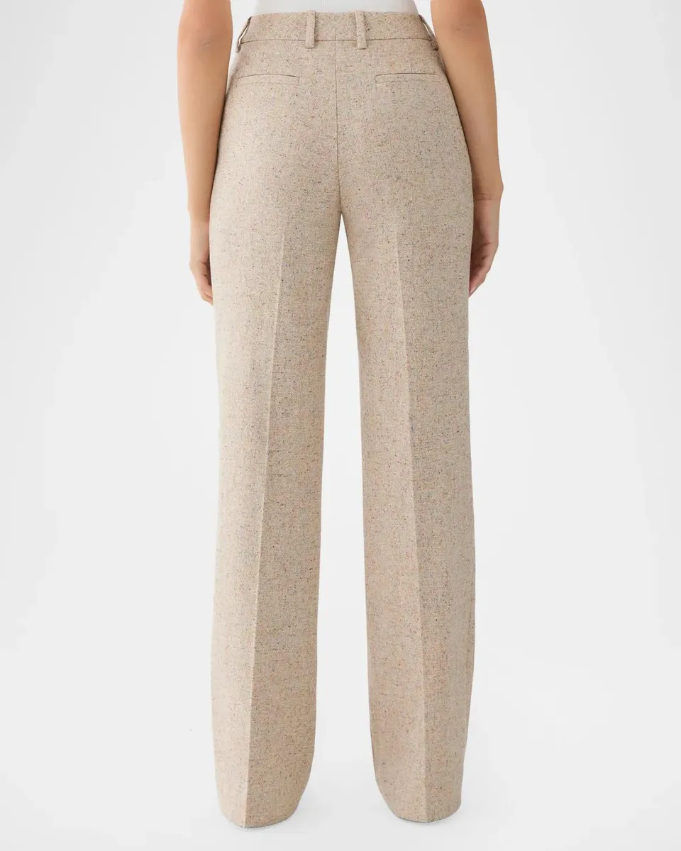 Lafayette 148 New York Gates Straight-Leg Donegal Tweed Pants | Thumbnail 3 Lafayette 148 New York Gates Straight-Leg Donegal Tweed Pants | Thumbnail 3