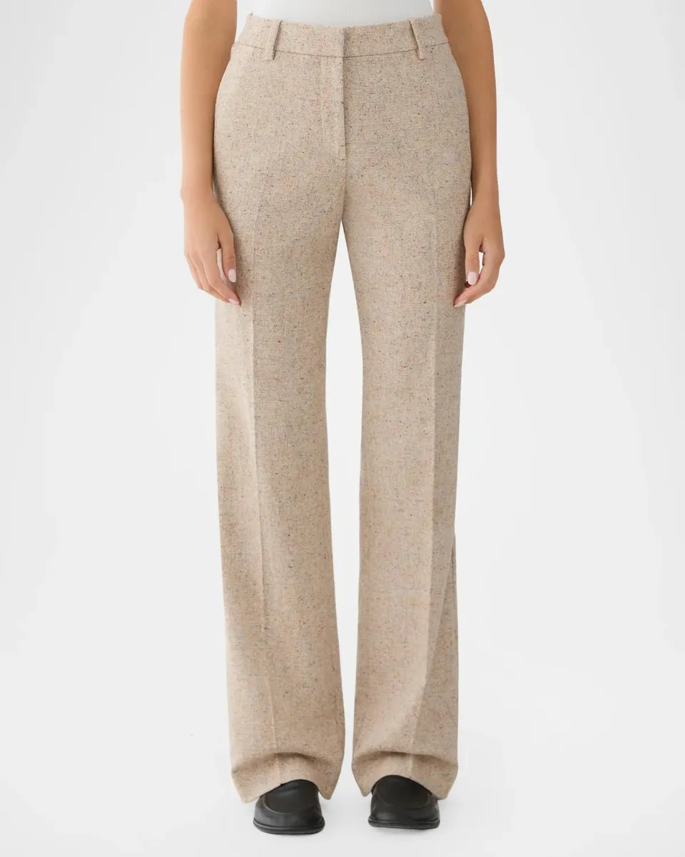 Lafayette 148 New York Gates Straight-Leg Donegal Tweed Pants | Thumbnail 4 Lafayette 148 New York Gates Straight-Leg Donegal Tweed Pants | Thumbnail 4