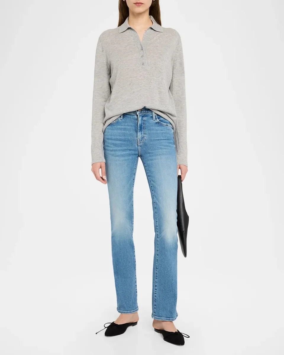 Mother The Outsider Skimp Straight-Leg Jeans | Thumbnail 2 Mother The Outsider Skimp Straight-Leg Jeans | Thumbnail 2