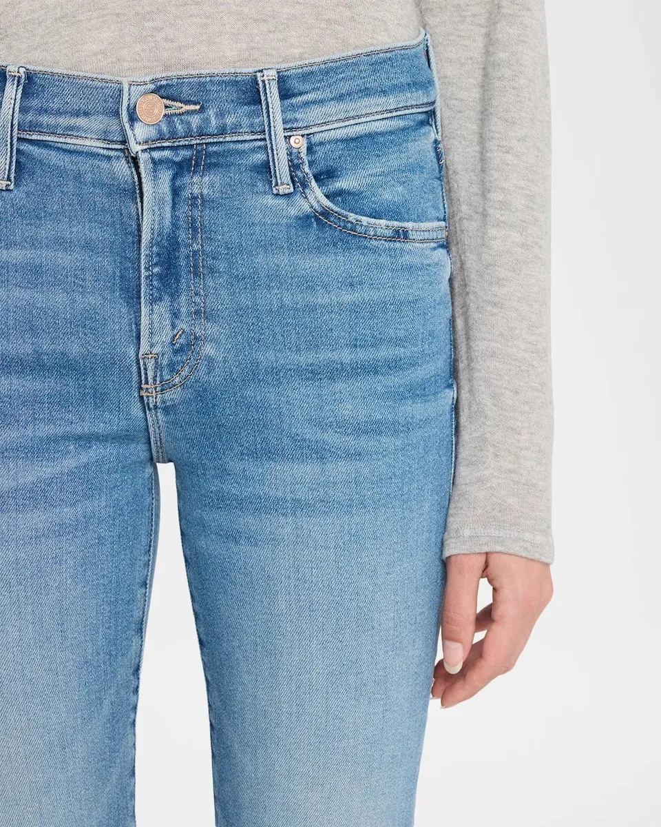 Mother The Outsider Skimp Straight-Leg Jeans | Thumbnail 5 Mother The Outsider Skimp Straight-Leg Jeans | Thumbnail 5