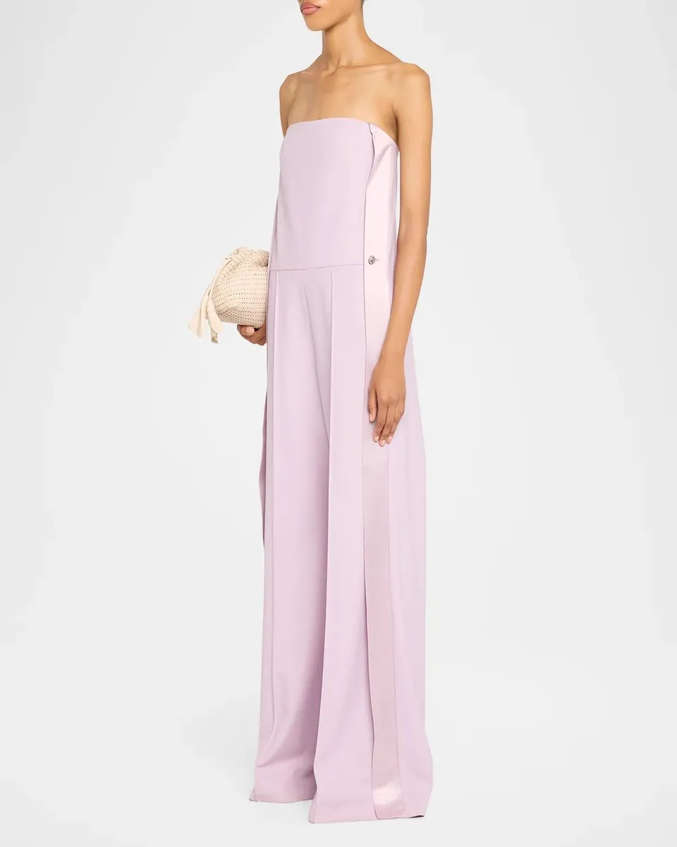 Zimmermann Clash Wide-Leg Tuxedo Jumpsuit | Thumbnail 4 Zimmermann Clash Wide-Leg Tuxedo Jumpsuit | Thumbnail 4