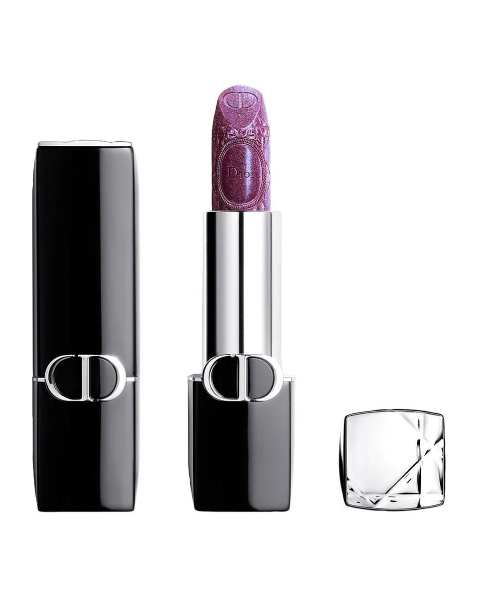 Dior Limited Edition Rouge Holiday 2026 Refillable Lipstick, 297 Glazed Violet | Thumbnail 3 Dior Limited Edition Rouge Holiday 2026 Refillable Lipstick, 297 Glazed Violet | Thumbnail 3