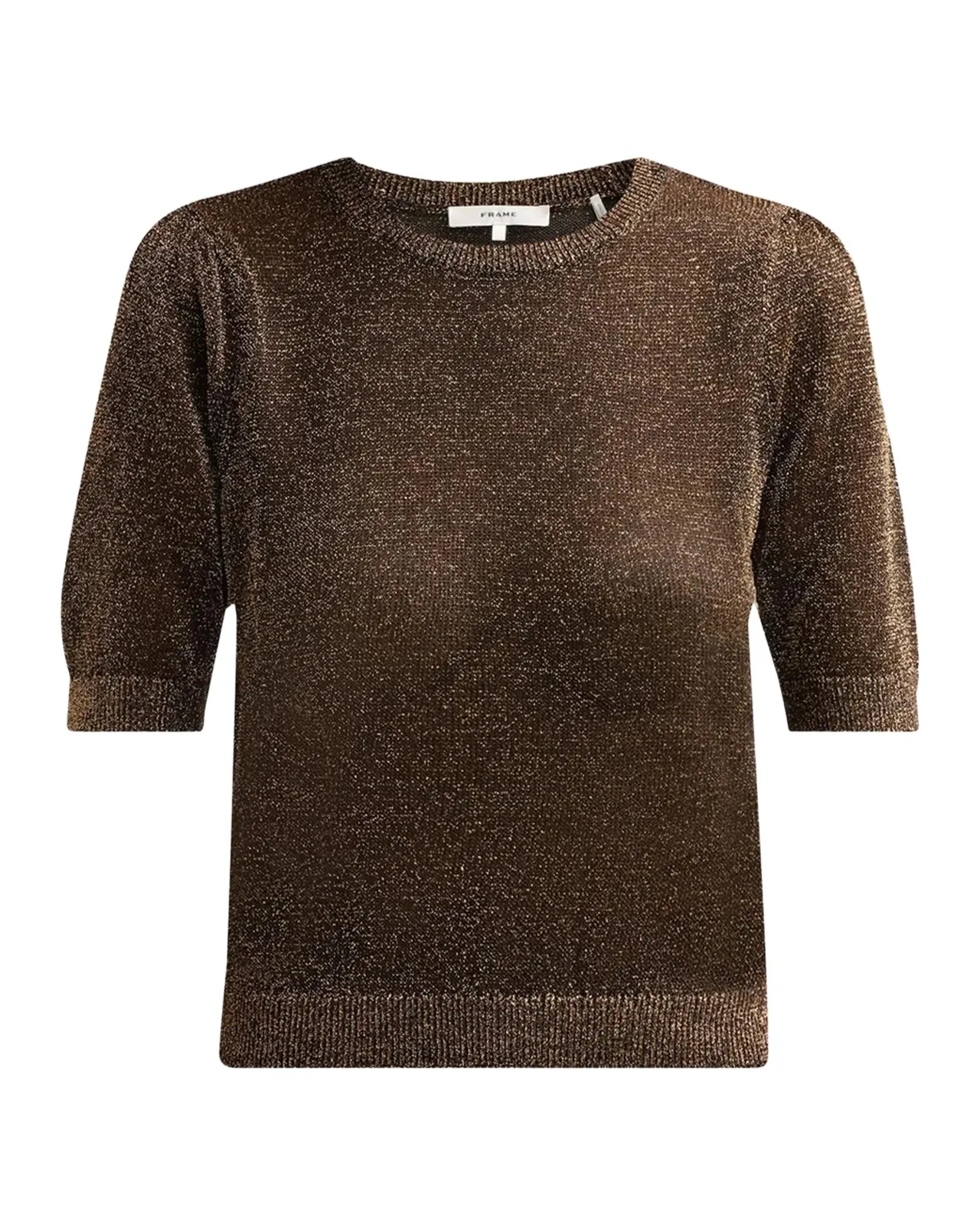 The Lurex Gathered Sweater