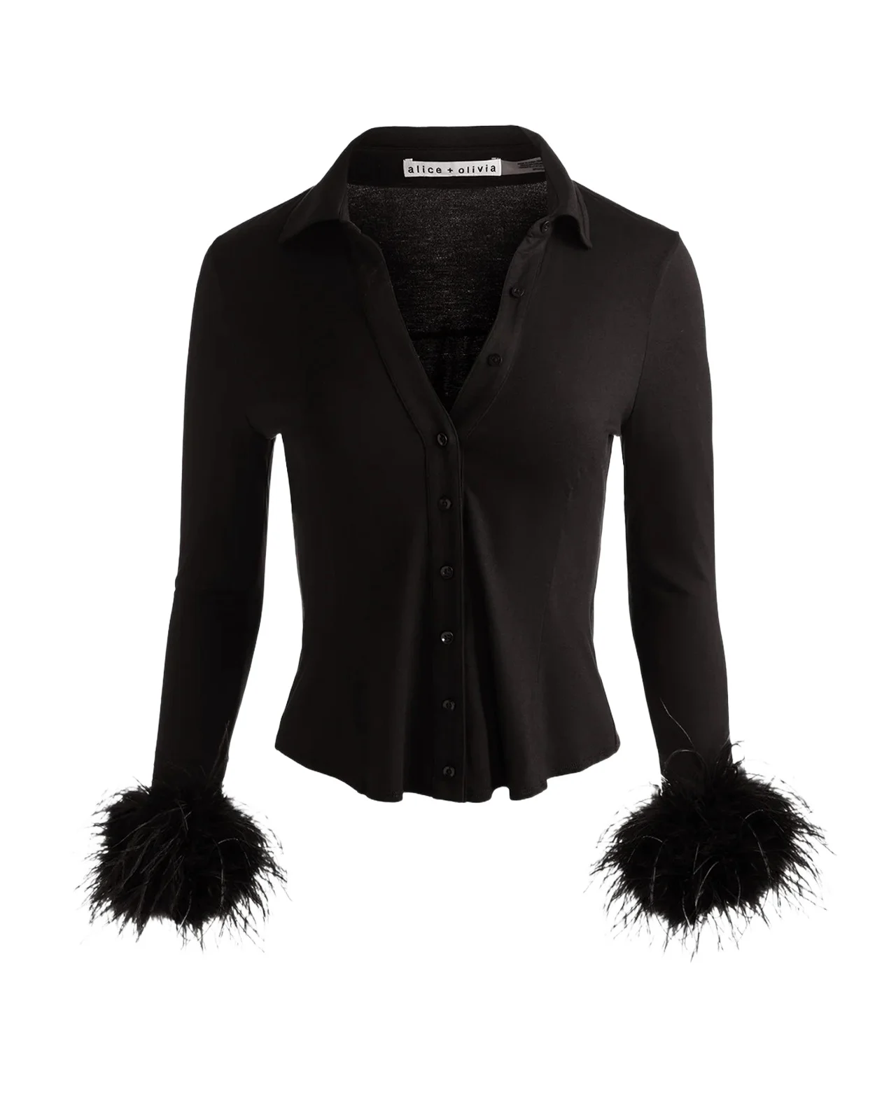 Freya Feather-Cuff Top Freya Feather-Cuff Top