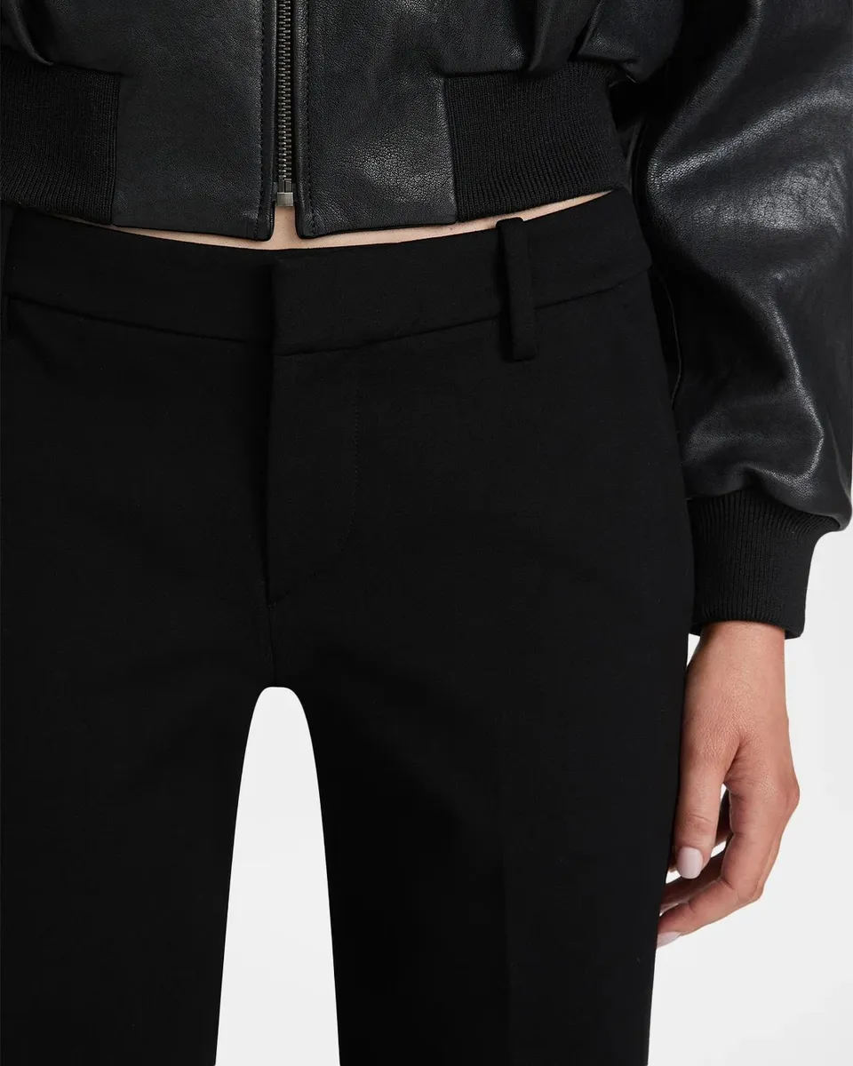 Frame The Low Wide-Leg Trousers | Thumbnail 5 Frame The Low Wide-Leg Trousers | Thumbnail 5