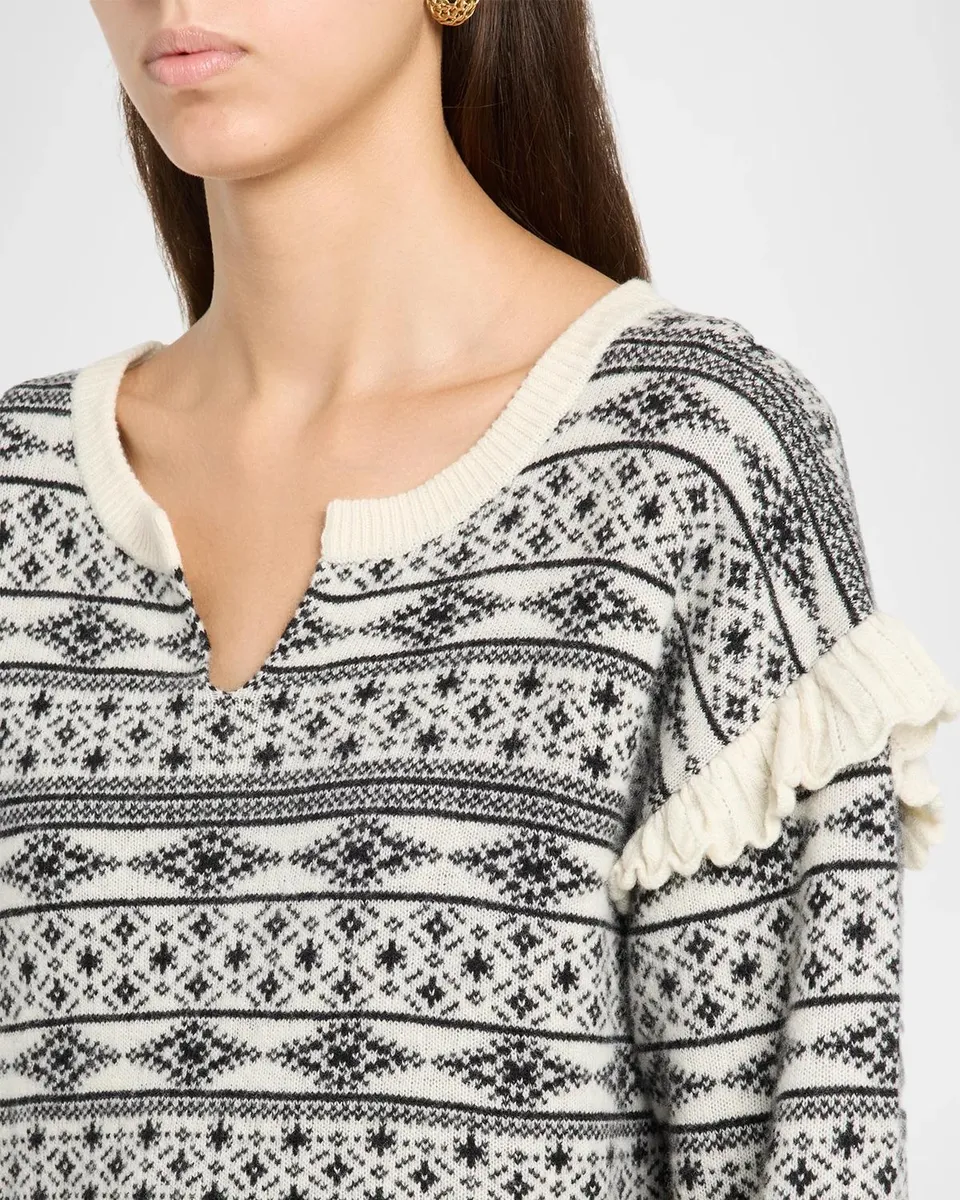 The Garment Faroe Island Fair Isle Wool-Cashmere Sweater | Thumbnail 5 The Garment Faroe Island Fair Isle Wool-Cashmere Sweater | Thumbnail 5