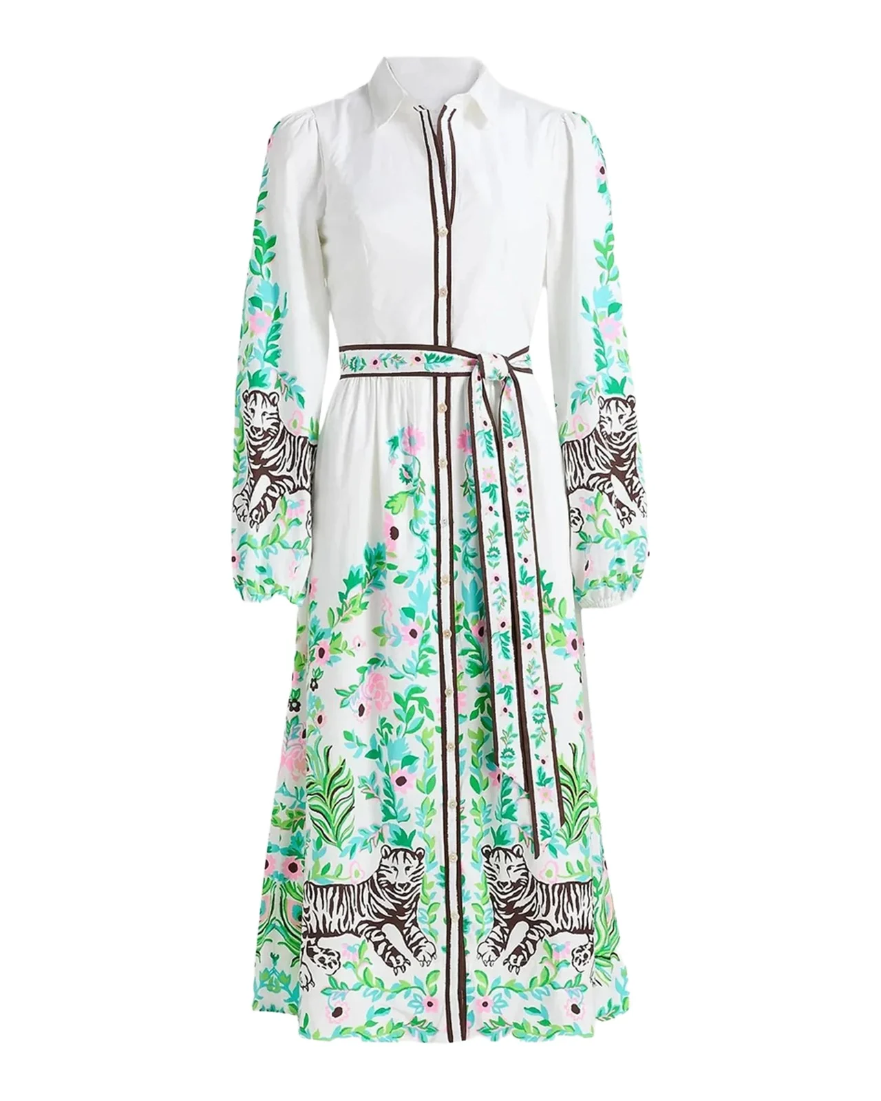 Lilly Pulitzer Luanne Stretch Midi Shirtdress