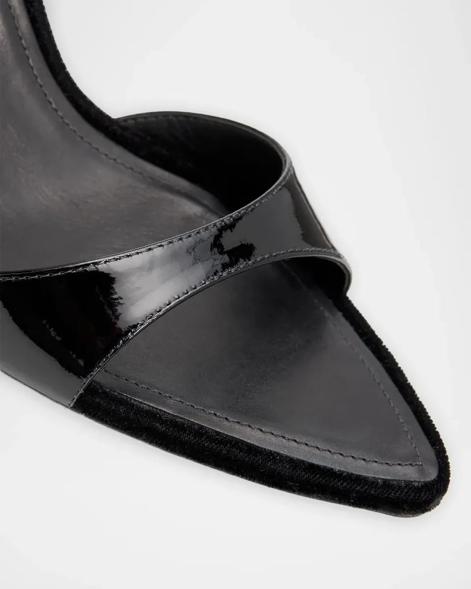 Schutz 100mm Elodie Patent Leather Wedge Sandals | Thumbnail 5 Schutz 100mm Elodie Patent Leather Wedge Sandals | Thumbnail 5