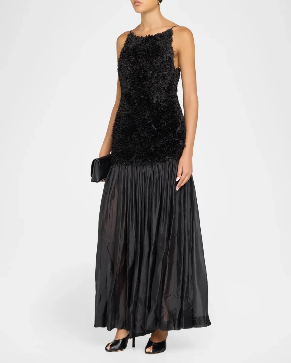 The Garment Hydra Rosette Drop-Waist Gown | Thumbnail 4