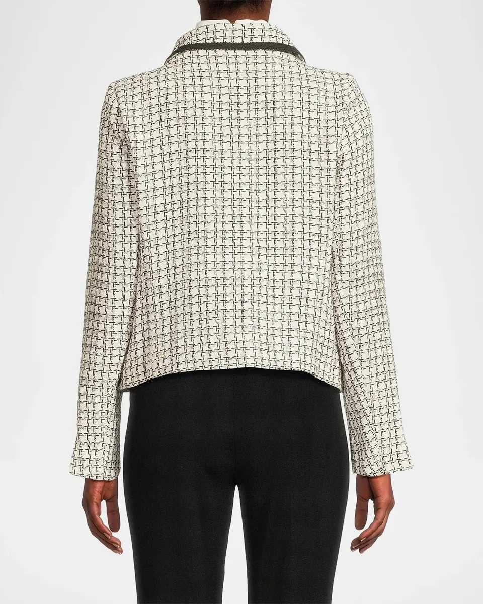 Lilly Pulitzer Kalara Houndstooth Bouclé Blazer | Thumbnail 3 Lilly Pulitzer Kalara Houndstooth Bouclé Blazer | Thumbnail 3
