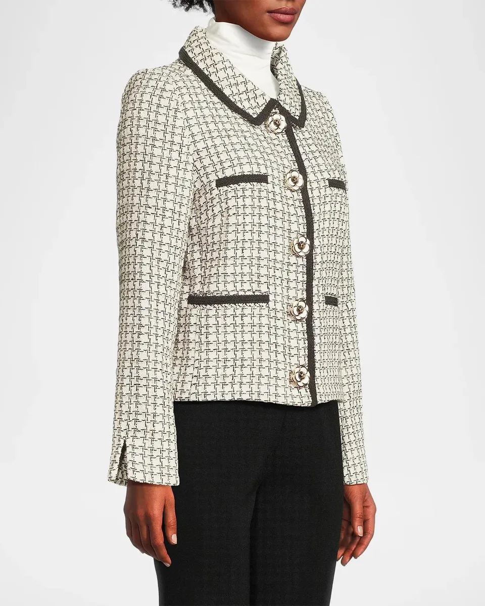 Lilly Pulitzer Kalara Houndstooth Bouclé Blazer | Thumbnail 6 Lilly Pulitzer Kalara Houndstooth Bouclé Blazer | Thumbnail 6