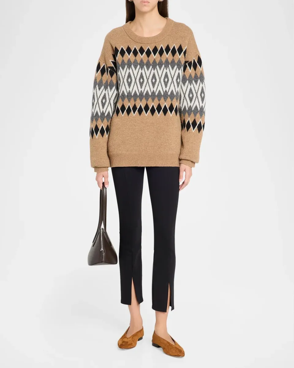 The Garment Faroe Island Argyle Wool-Cashmere Sweater | Thumbnail 2 The Garment Faroe Island Argyle Wool-Cashmere Sweater | Thumbnail 2
