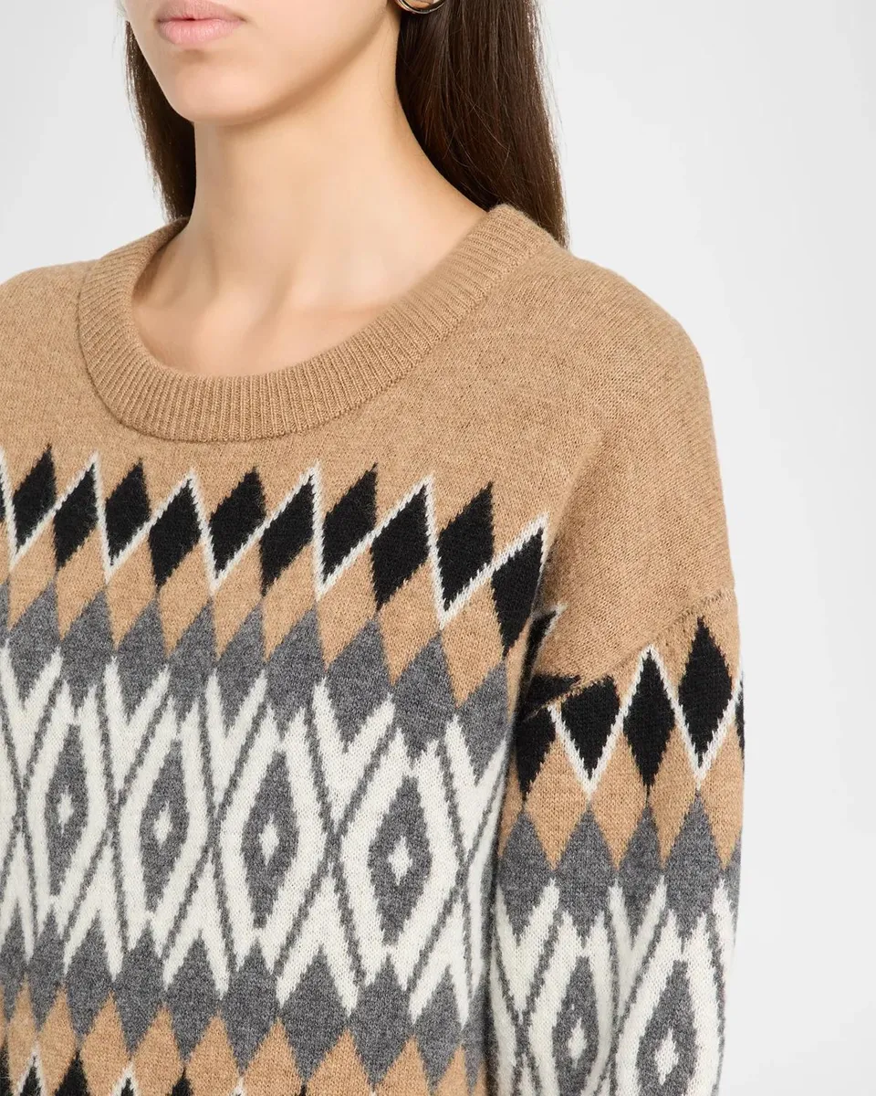The Garment Faroe Island Argyle Wool-Cashmere Sweater | Thumbnail 5 The Garment Faroe Island Argyle Wool-Cashmere Sweater | Thumbnail 5