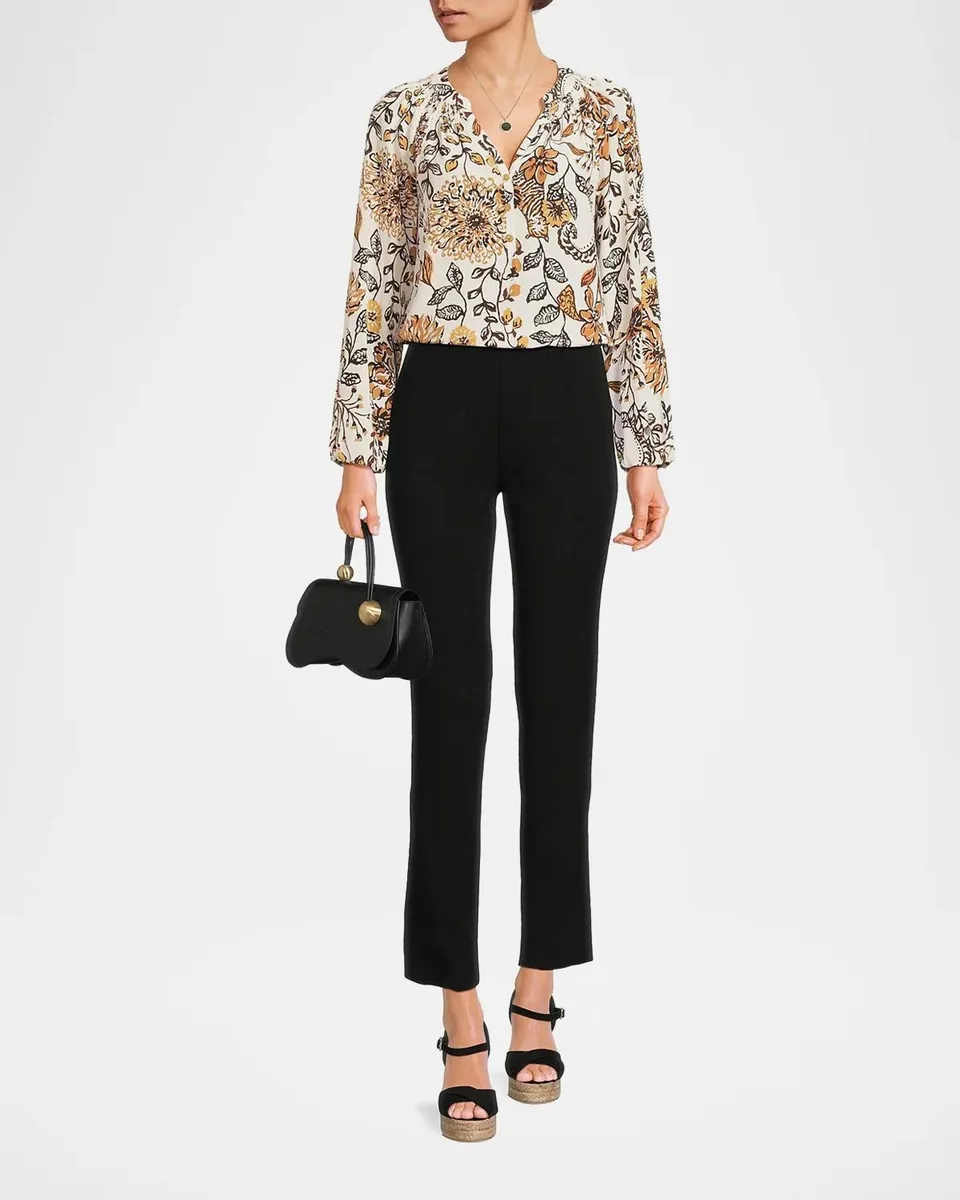 Lilly Pulitzer Elsa Silk Floral Blouse | Thumbnail 2 Lilly Pulitzer Elsa Silk Floral Blouse | Thumbnail 2