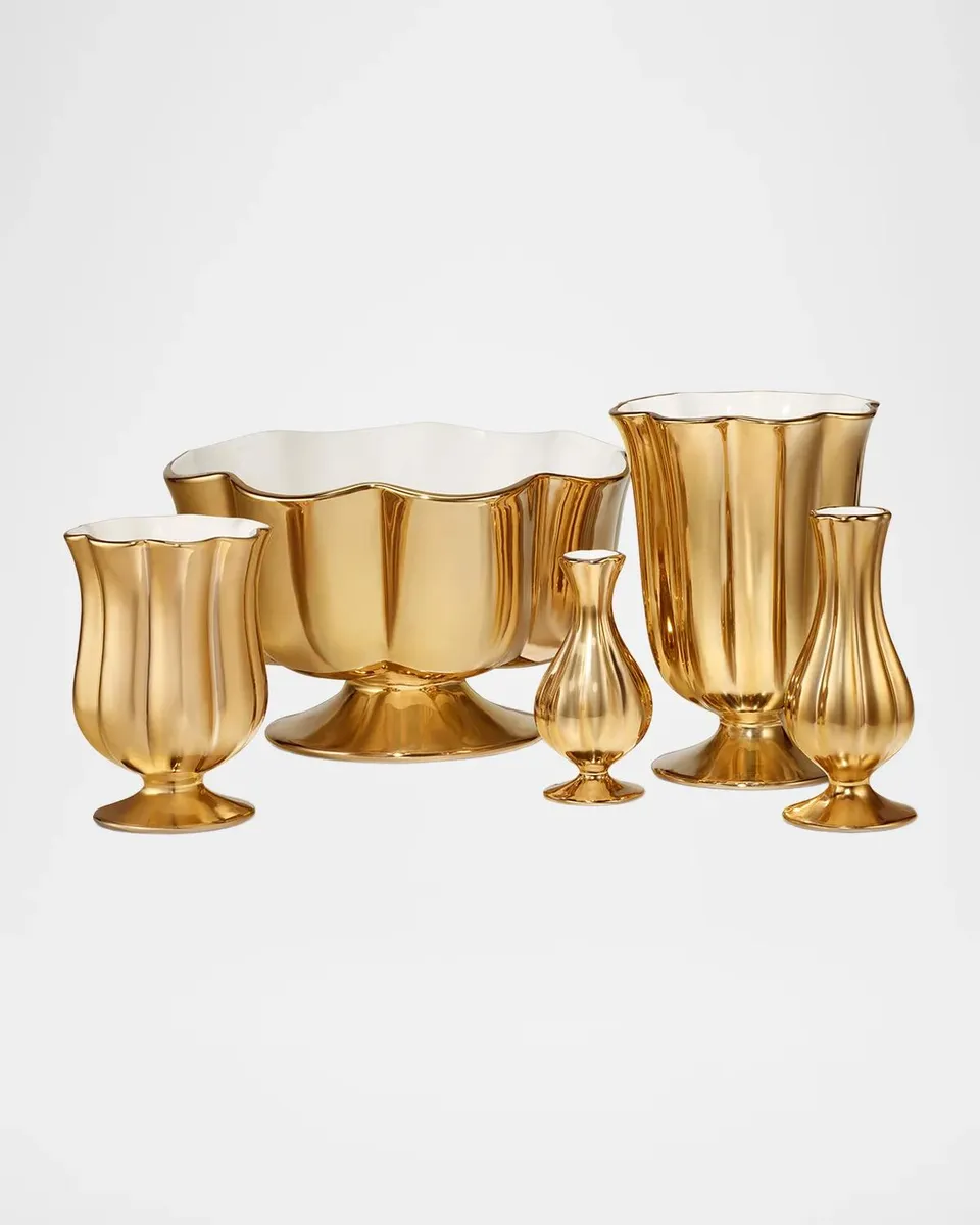 AERIN Pauline 6" Medium Bud Vase | Thumbnail 2 AERIN Pauline 6" Medium Bud Vase | Thumbnail 2