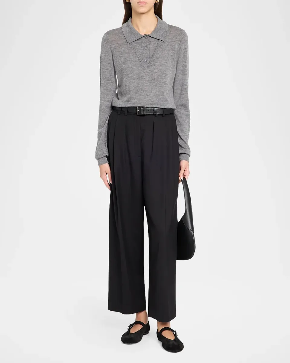 The Garment Bergen Merino Wool Polo Sweater | Thumbnail 2 The Garment Bergen Merino Wool Polo Sweater | Thumbnail 2